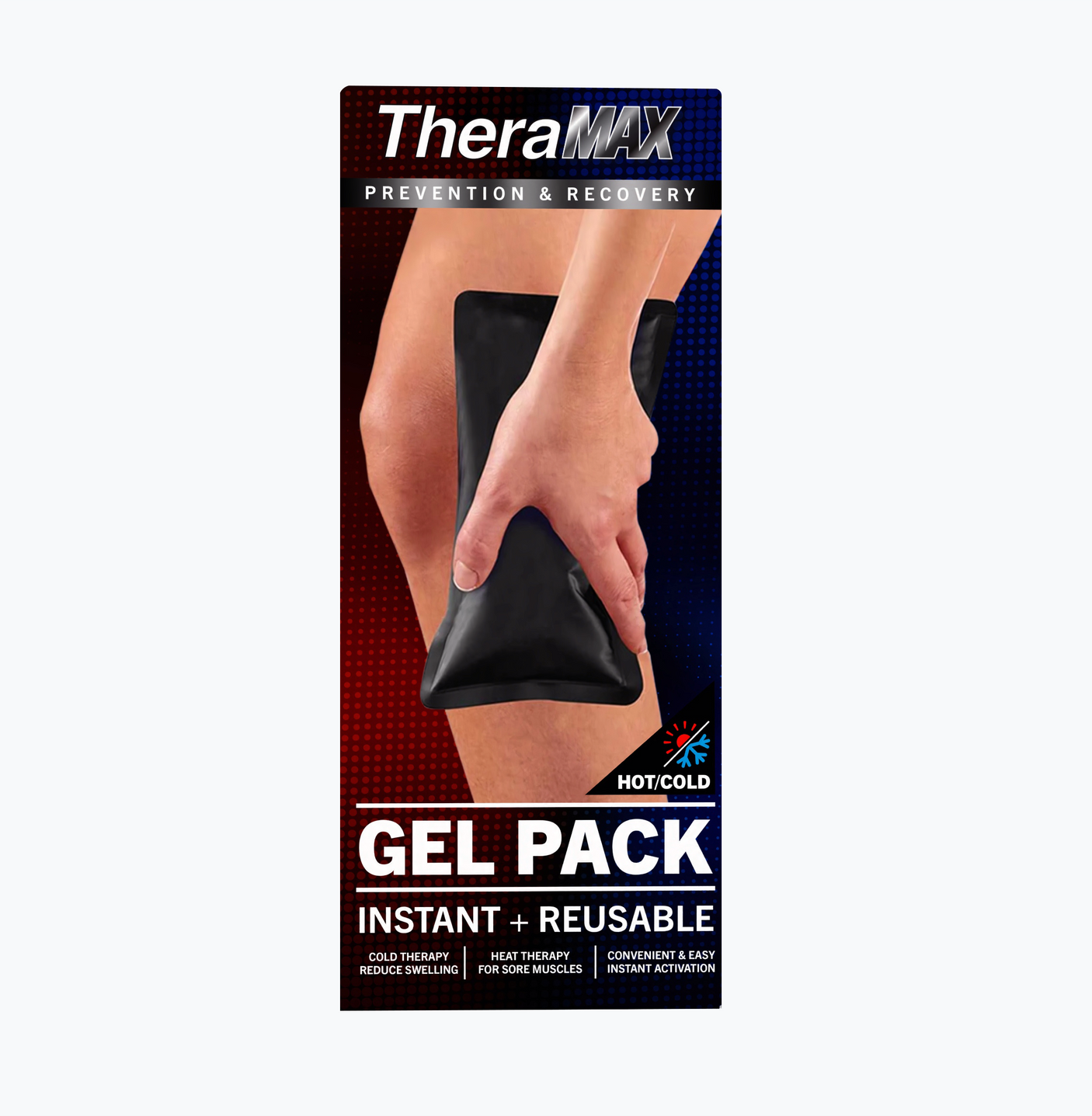 TheraMAX Instant & Reusable Gel Pack, Hot/Cold Relief